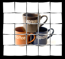 Image showing coffee cups