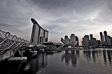 Image showing Singapore skyline