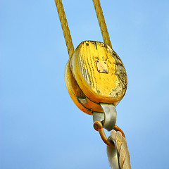 Image showing Ship rigging 