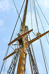 Image showing Sailing tackles 