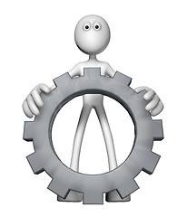 Image showing gear wheel