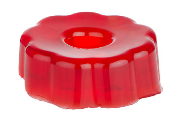 Image showing Delicious red gelatin