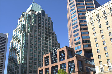 Image showing downtown vancouver