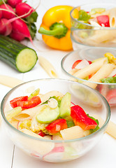 Image showing Pasta Salad With Vegetables
