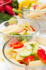 Image showing Pasta Salad With Vegetables