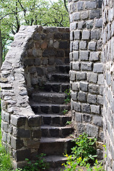 Image showing An ancient ladder