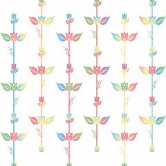 Image showing Seamless Floral Pattern