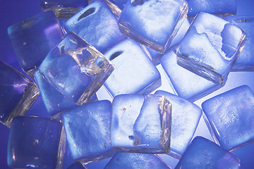 Image showing Ice cubes