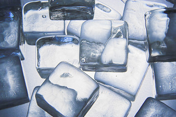 Image showing Ice cubes