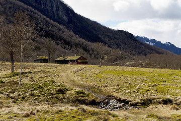 Image showing house in rural landscape