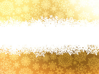 Image showing Christmas background with copyspace. EPS 8