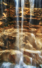 Image showing waterfall over rocks