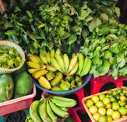 Image showing fresh fruit and vegetables