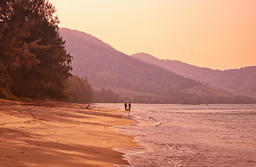 Image showing couple on beach