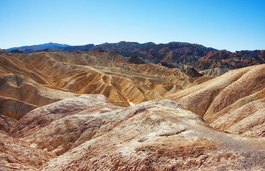 Image showing death valley zabrinski point