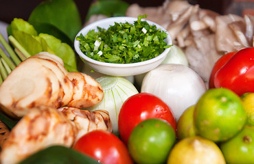 Image showing fresh fruit and vegetables