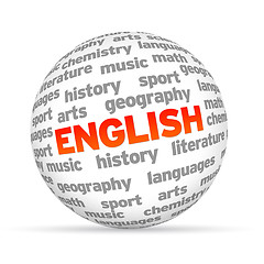 Image showing English