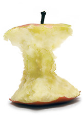 Image showing Apple Core (Side View)