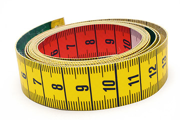 Image showing Rolled Tape Measure