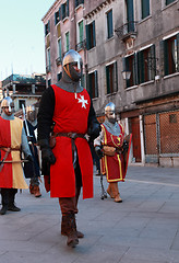 Image showing Medieval army