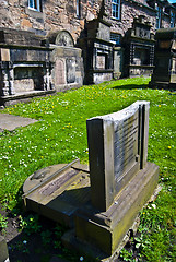 Image showing Greyfriars Kirkyard