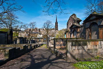 Image showing Greyfriars Kirkyard