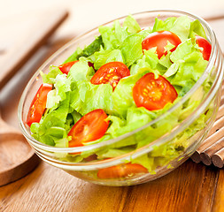 Image showing Fresh salad