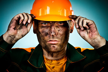Image showing portrait oil industry worker