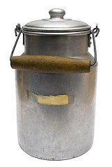 Image showing Vintage Milk Can w/ Path