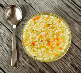 Image showing noodle soup