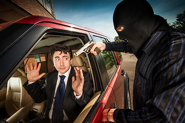 Image showing Robbery of the businessman