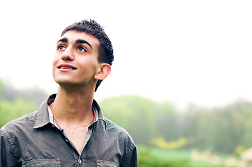 Image showing Young happy man