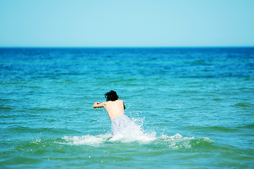 Image showing Enjoying summertime