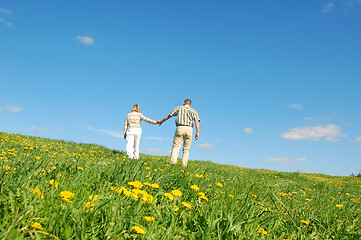 Image showing Couple having fun