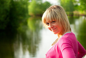 Image showing Young woman portrait