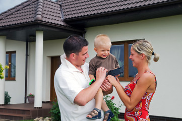 Image showing Happy family