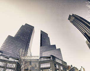 Image showing Urban Skyscrapers in Manhattan, New York City