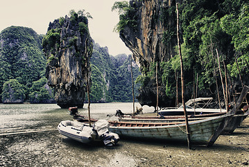 Image showing Beautiful Nature and Vegetation of Thai Island