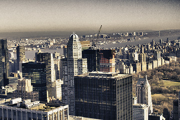 Image showing Urban Skyscrapers in Manhattan, New York City