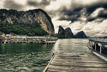 Image showing Fishermen Island in Thailand