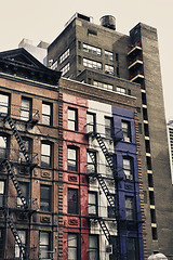 Image showing Urban Skyscrapers in Manhattan, New York City