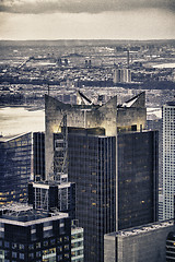 Image showing Urban Skyscrapers in Manhattan, New York City