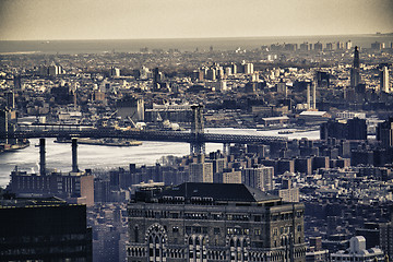 Image showing Urban Skyscrapers in Manhattan, New York City