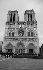 Image showing Streets and Landmarks of Paris