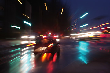 Image showing night traffic