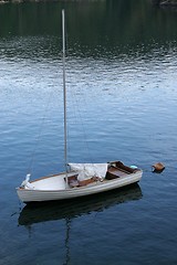Image showing Sailboat, docked