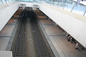 Image showing Railway tracks