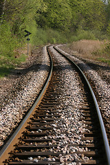 Image showing Railway tracks