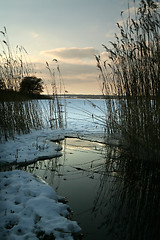 Image showing winter lake