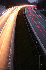 Image showing night traffic